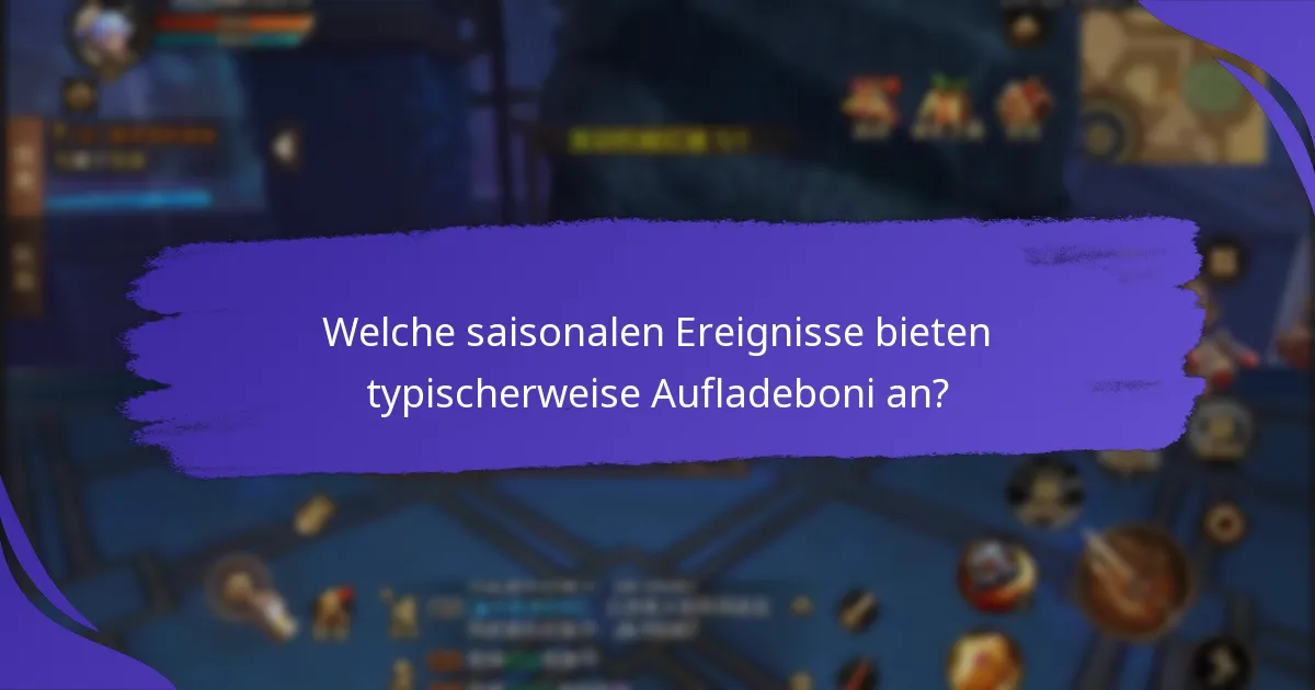Wie können Benutzer Urlaubsaufladungsboni beanspruchen?