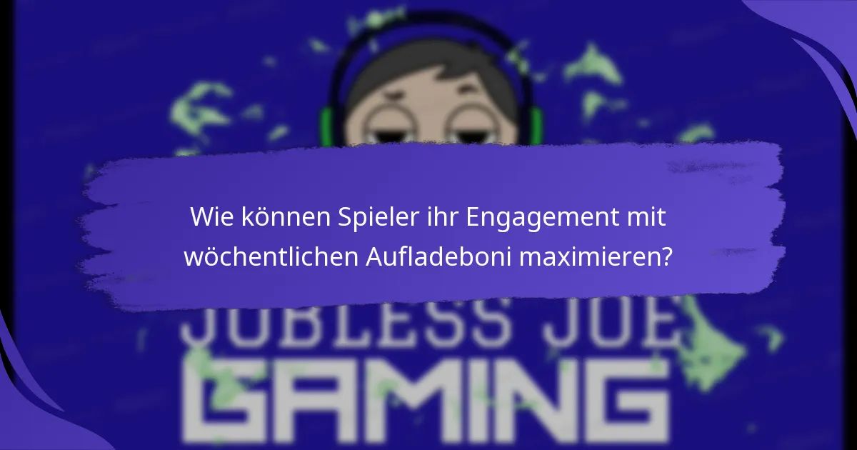 Was sind die potenziellen Risiken oder Einschränkungen von wöchentlichen Aufladeboni?